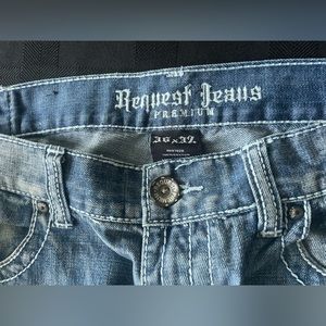 Men’s Request blue jeans size: 36X32